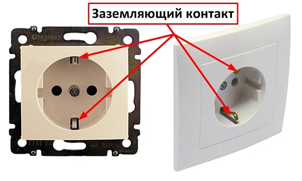  Заземен контакт