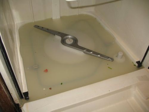 Вода в съдомиялната машина
