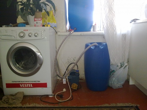  Връзка без водопровод