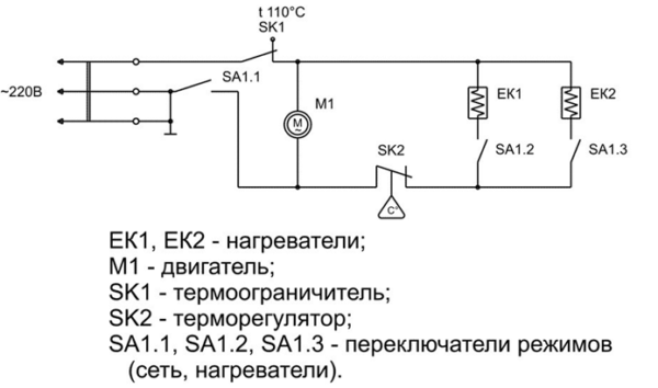 схема Електрически пистолет