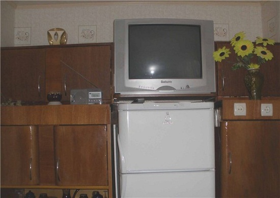 Телевизор в хладилника