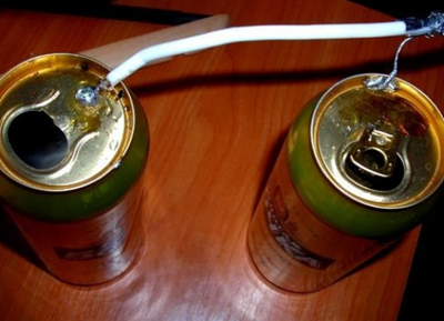 Контакт с банки