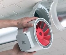  Монтаж на вентилатор за въздуховоди