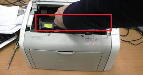 Отстраняване на касетата