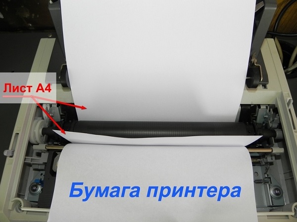 Хартия в принтера