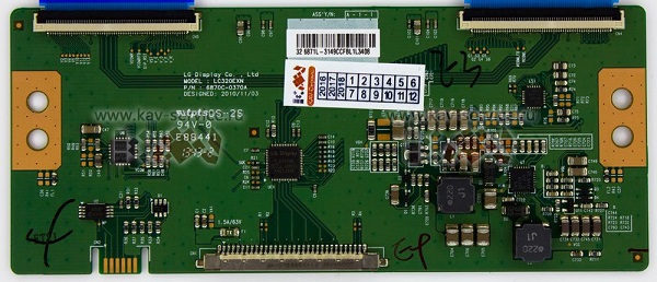 LG LCD T-con съвет