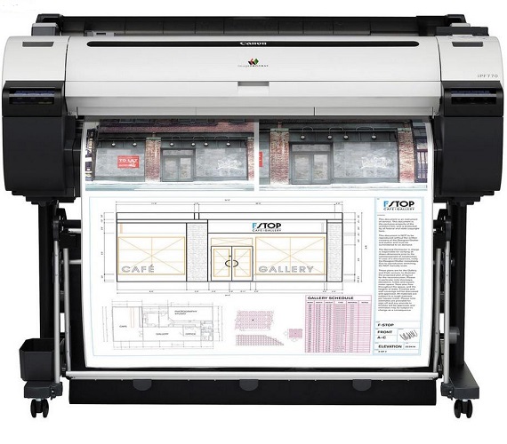 Canon imagePROGRAF iPF770 със стойка