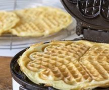  Вафли в електрическо вафлено желязо