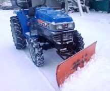  Изхвърлете на мини трактор със собствените си ръце