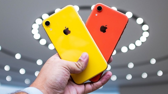  Жълт и червен iphone
